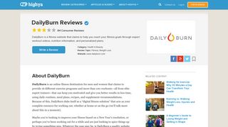 DailyBurn Reviews - Is it a Scam or Legit? - HighYa