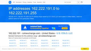 162.222.191 - coloexchange.com - United States - U.S. COLO, LLC ...