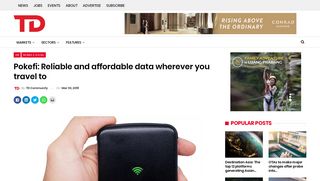 Pokefi: Reliable and affordable data wherever you travel to
