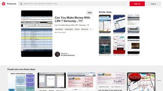Can You Make Money With LSN ? Seriously...?!!! - Pinterest