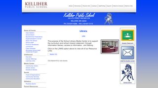 Kelliher Public School: Library - Links