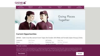 Qatar Airways | Doha - Qatar Airways Careers - Current Opportunities