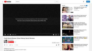 Credit Secret Review | Smart Money Secret Reviews - YouTube