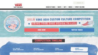 custom culture - VANS ASIA CUSTOM CULTURE COMPETITION