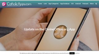 Update on the DivineOffice.org App - CatholicApps.com