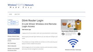Dlink Router Login - Wireless Home Network Made Easy