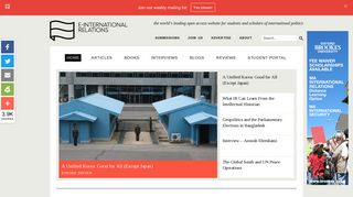 E-International Relations — the world's leading open access website ...