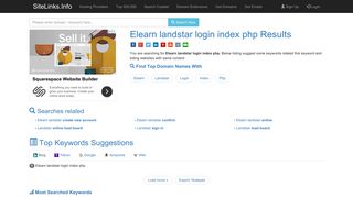 Elearn landstar login index php Results For Websites Listing