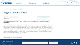 Hughes Learning Portal - Hughes Network Systems