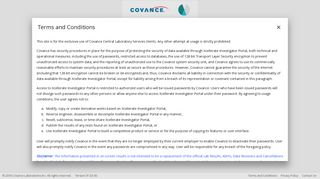 Investigator Portal - Covance