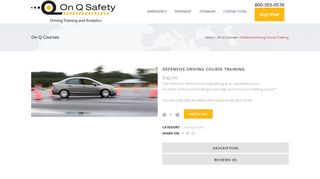 Defensive Driving Course Training - OnQ Safety