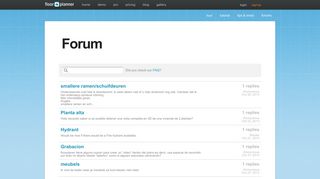 Floorplanner Forums | Get help from us and others