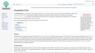 Hospitality Club - Couchwiki.org