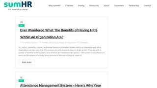hrms Archives - sumHR - Employee Attendance, Leaves and Payroll ...