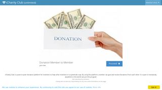 iCharity.club - P2P Donation Platform