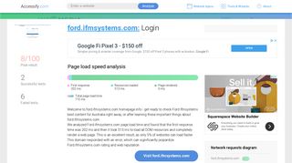 Access ford.ifmsystems.com. Login