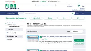 Flinn Safety Course - Flinn Scientific
