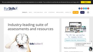 Industry-leading suite of assessments and resources – ForSkills