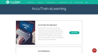 eLearning - AccuTrain™