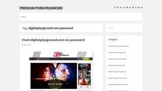 digitalplayground.com password – Premium porn password