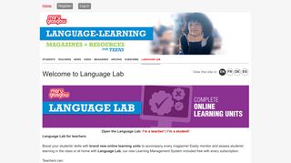 Welcome to Language Lab - Mary Glasgow Magazines