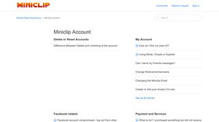 Miniclip Account – Miniclip Player Experience - Miniclip Support