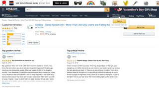 Amazon.com: Customer reviews: Dodow - Sleep Aid Device - More ...