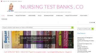 NURSING TEST BANKS . CO • Students Helping w Test Banks, Care ...