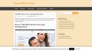 Http Office Nerium Com Login Resetpassword | Good Office View