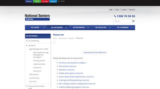 Resources | National Seniors Australia