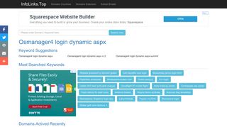 Osmanager4 login dynamic aspx Search - InfoLinks.Top