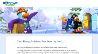 Club Penguin Island Support