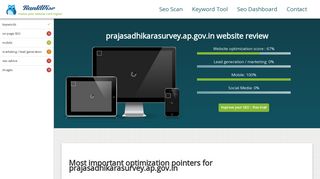 prajasadhikarasurvey.ap.gov.in SEO scan - RankWise SEO