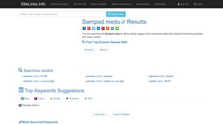 Sampad medu.ir Results For Websites Listing - SiteLinks.Info