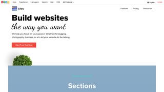 Easy Website Builder | Make Your Own Website | Zoho Sites