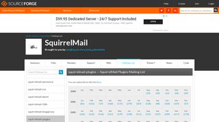 SquirrelMail / List squirrelmail-plugins Archives - SourceForge
