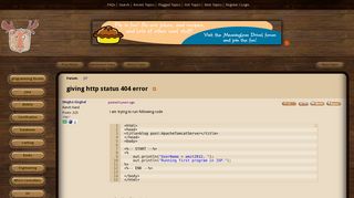 giving http status 404 error [Solved] (JSP forum at Coderanch)