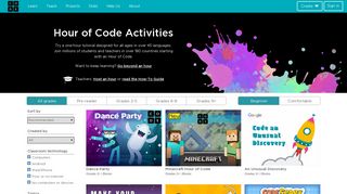 Hour of Code - Learn | Code.org