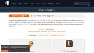Support - FL Studio