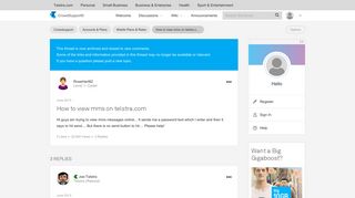 How to view mms on telstra.com - Telstra Crowdsupport - 161210