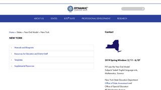 New York | dynamiclearningmaps.org