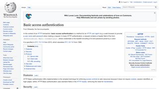 Basic access authentication - Wikipedia