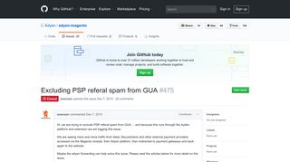 Excluding PSP referal spam from GUA · Issue #475 · Adyen/adyen ...