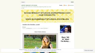 October | 2008 | shine bright studios