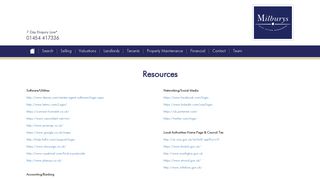 Resources - Milburys