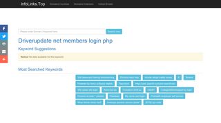 Driverupdate net members login php Search - InfoLinks.Top