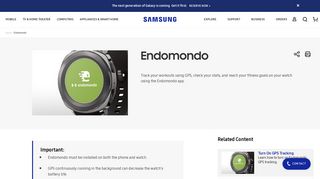 Endomondo - Samsung