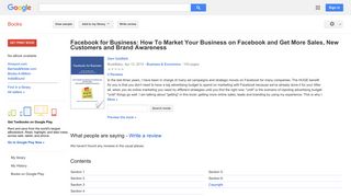 Facebook for Business: How To Market Your Business on Facebook and ...