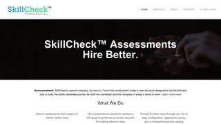 SkillCheck™ - Assessments & Testing
