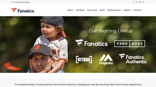 Fanatics Inc. The global leader in licensed sports merchandise